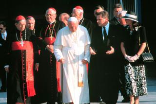 Jan Paweł II z prezydentami Polski