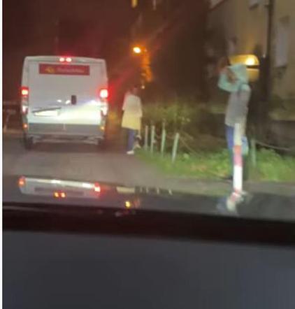 Pościg Zbigniewa Stonogi za furgonetką