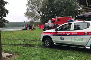 66-latek z Bydgoszczy wypadł z łódki i utonął! Dramat na jeziorze Foluskim 