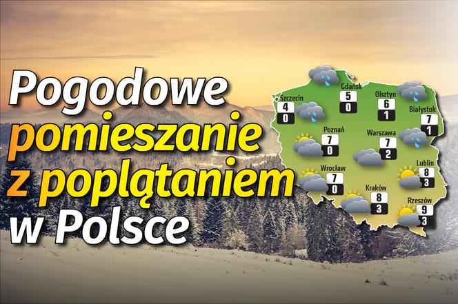 Pogodowe pomieszanie z poplątaniem w Polsce 