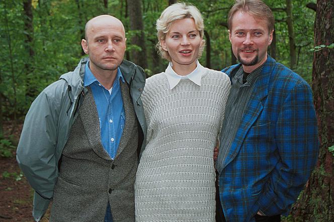 Na dobre i na złe. Zosia (Małgorzata Foremniak), Bruno (Krzysztof Pieczyński), Kuba (Artur Żmijewski)