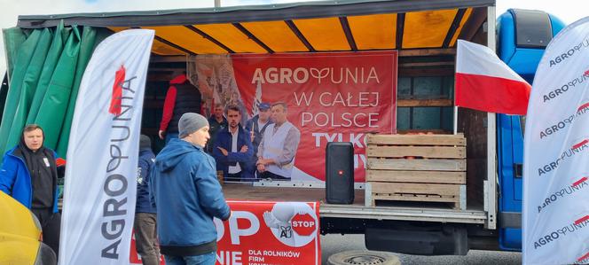 Protest rolników w Lublinie [GALERIA]