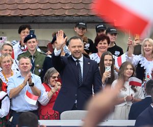 Karol Nawrocki w Kolbuszowej. Zmiany w podatkach dla rodzin 
