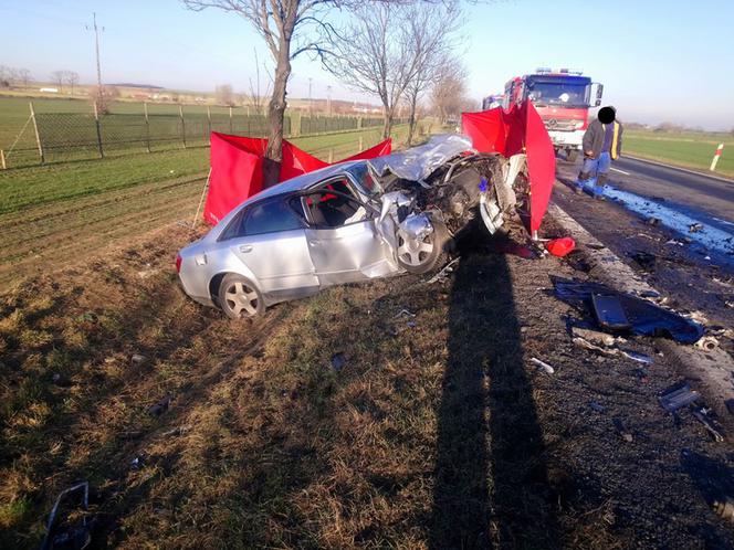 Śmiertelny wypadek na DK8 pod Wrocławiem