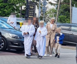 Marcin Mroczek na białym tygodniu komunijnym