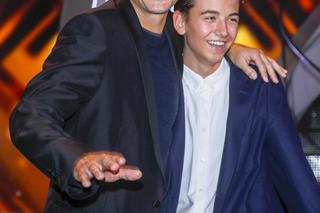 Jarosław Bieniuk z synem 