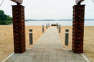 Plaża w Dąbiu otwarta po remoncie