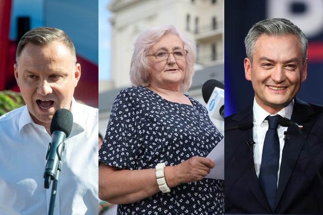 Andrzej Duda, Helena Biedroń, Robert Biedroń