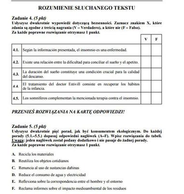 Język hiszpański 5