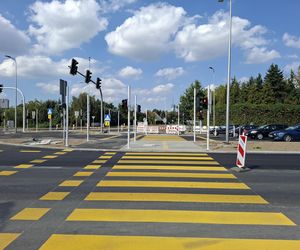 Ułatwienia dla kierowców Rzeszowie. Skrzyżowanie na Krzyżanowskiego otwarte