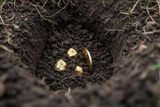 Kopał dół pod basen i znalazł złoto. Co się stało z fortuną wartą 700 tysięcy euro?