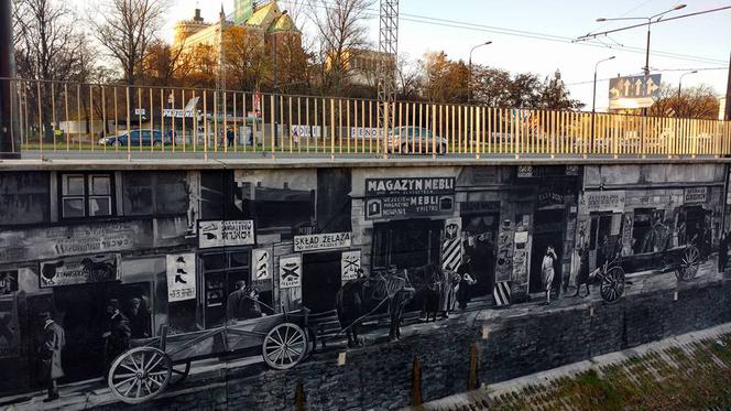 Historia Lublina pokazana na muralu