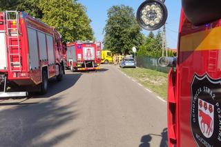 Wypadek w Siedliskach. Zderzenie osobówki i autolawety!