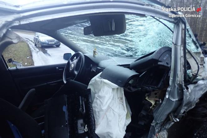 Tragedia na drodze w Dąbrowie Górniczej