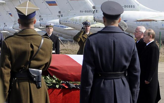 Pożegnanie ciała Lecha Kaczyńskiego