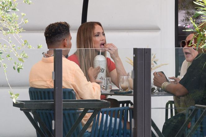 Jennifer Lopez na zakupach