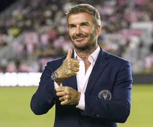 David Beckham pasowany na rycerza