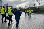 Protest rolników w Kołbaskowie