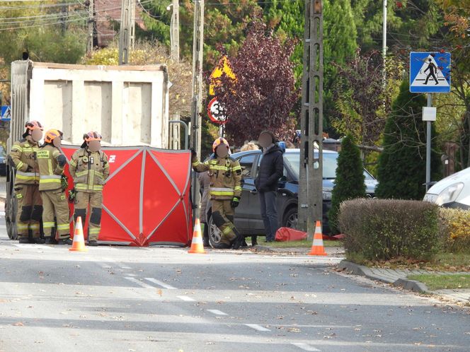Śmiertelne potrącenie rowerzysty pod Warszawą