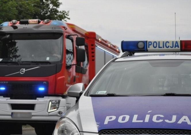 Kierowca autobusu zasłabł i wjechał w drzewo. W pojeździe było 16 pasażerów
