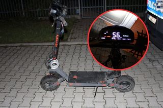 Rajd na hulajnodze. 17-latek uciekał przed policją