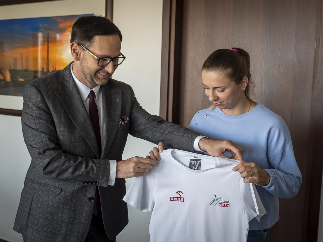 Kryscina Cimanouska z wielkim wsparciem z Polski! Piękny gest Daniela Obajtka