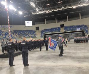 Zaprzysiężenie nowych policjantów