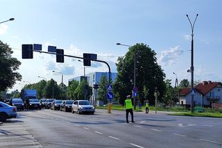 Mazowieccy policjanci rywalizowali o to kto najlepiej kieruje ruchem