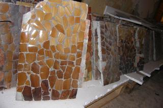 Uratowane mozaiki z Wojnicza - zdjęcia. Czekają na nowe miejsce