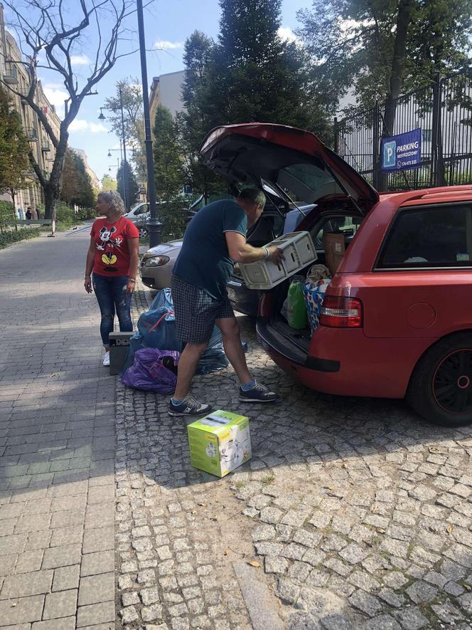 1 Maja w Łodzi. Lokatorzy mogli wejść do swoich mieszkań. "Dzieci boją się wracać"