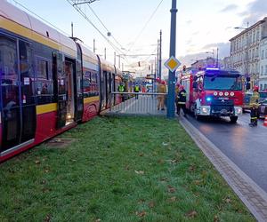 Dwa tramwaje zderzyły się w centrum Łodzi