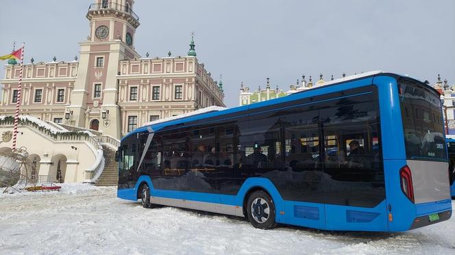 Elektryczne autobusy dojechały już do Zamościa