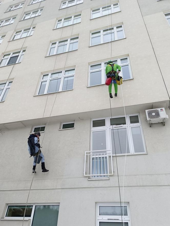 Alpiniści odwiedzili małych pacjentów Górnośląskiego Centrum Zdrowia Dziecka w Katowicach