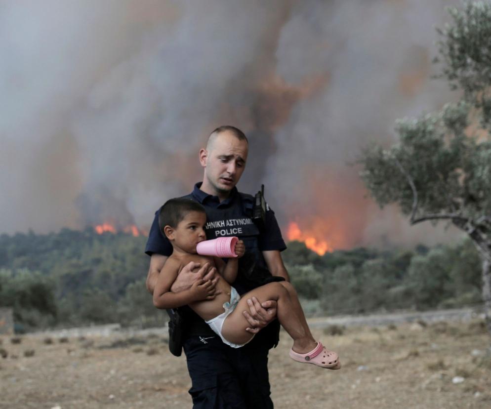 Potężne pożary w Grecji. Polscy strażacy gotowi pomóc. Trwa mobilizacja [ZDJĘCIA]