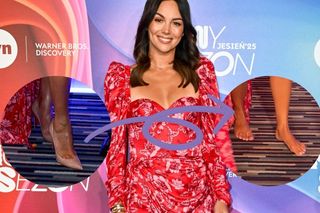 Paulina Krupińska bez butów