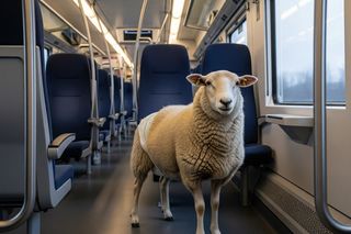Owca w Pendolino zaskoczyła pasażerów. Co na to PKP?