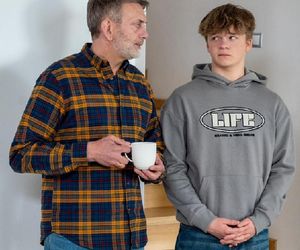 Na sygnale. Wiktor (Wojciech Kuliński), Czarek (Maksymilian Balcerowski)