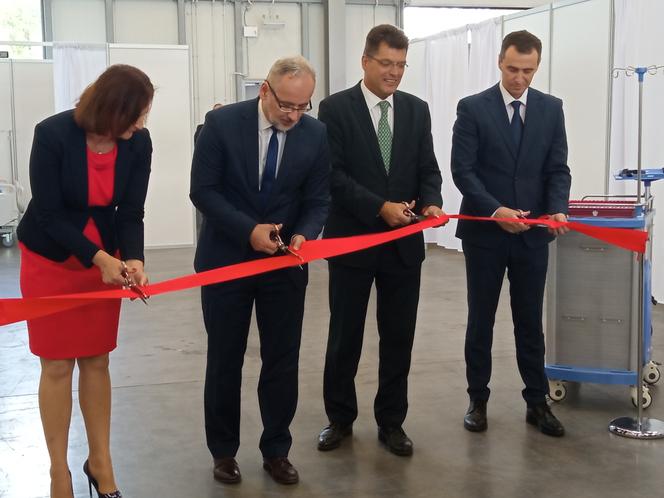 Medevac Hub w Jasionce oficjalnie otwarty. Ma pomagać obywatelom Ukrainy
