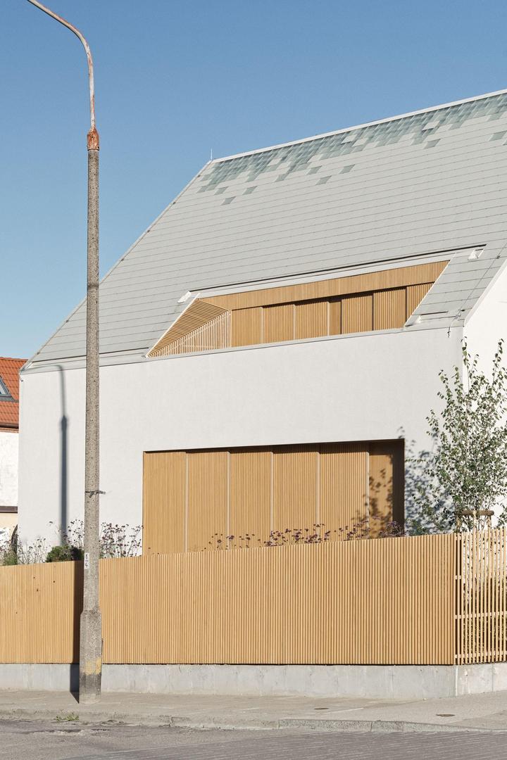 Biały dom na gdańskiej Strzyży