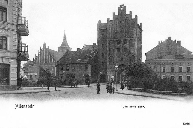To jeden z najważniejszych zabytków Olsztyna. Tak wyglądał ponad 100 lat temu
