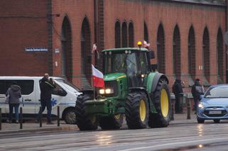 Strajk rolników w Bydgoszczy [ZDJĘIA]