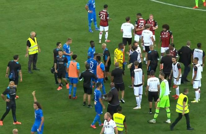 SKANDAL w meczu Nice - Olympique Marsylia!