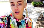 Miley Cyrus chwali się nową fryzurą i dziwnym tatuażem!