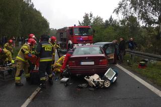 Wypadek na granicy Katowic z Mysłowicami