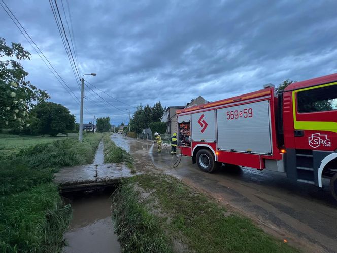 Racibórz znalazł się pod wodą. Wielkie ulewy przeszły nad śląskim miastem