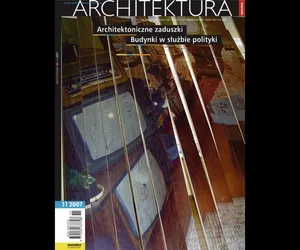Miesięcznik Architektura 11/2007