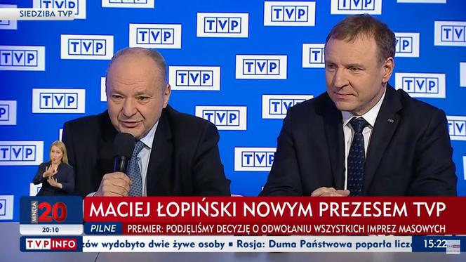 Maciej Łopiński i Jacek Kurski