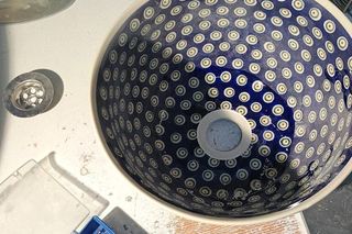 Umywalka z Bolesławca z miski