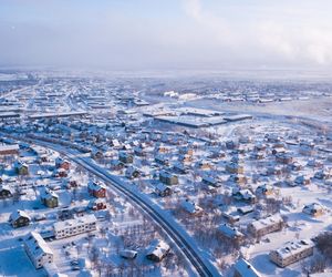 Kiruna w Szwecji. Miasto, w którym zima nigdy się nie kończy