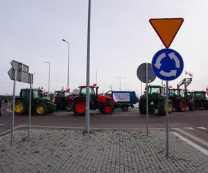 Protest rolników w Podlaskiem. Ciągniki blokują drogi w całym województwie! 